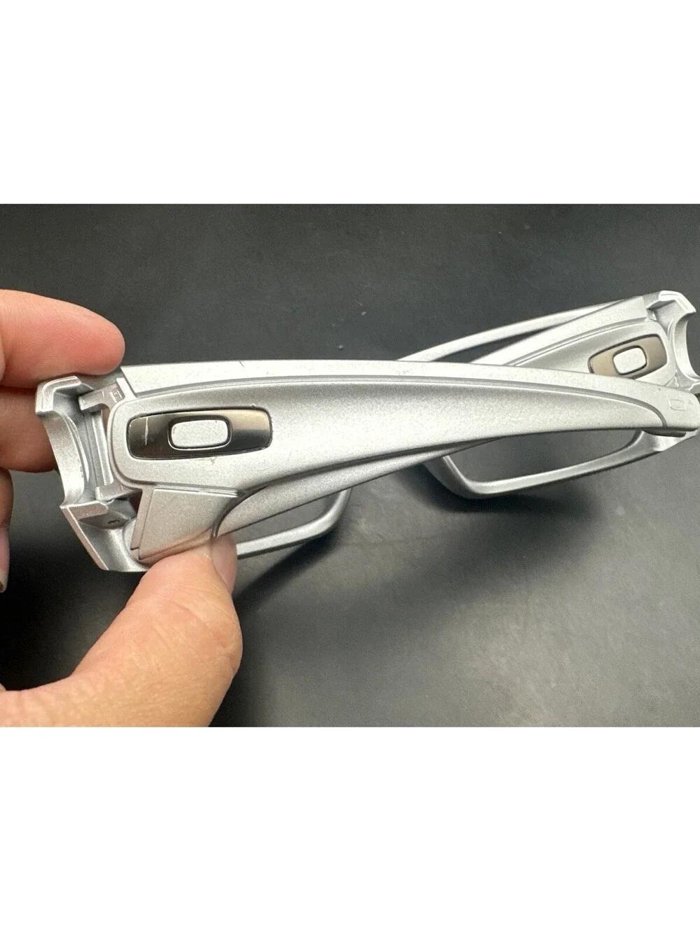 Oakley Fuel Cell X Silver Frame OO9096-M660 (Gunmetal Icon)